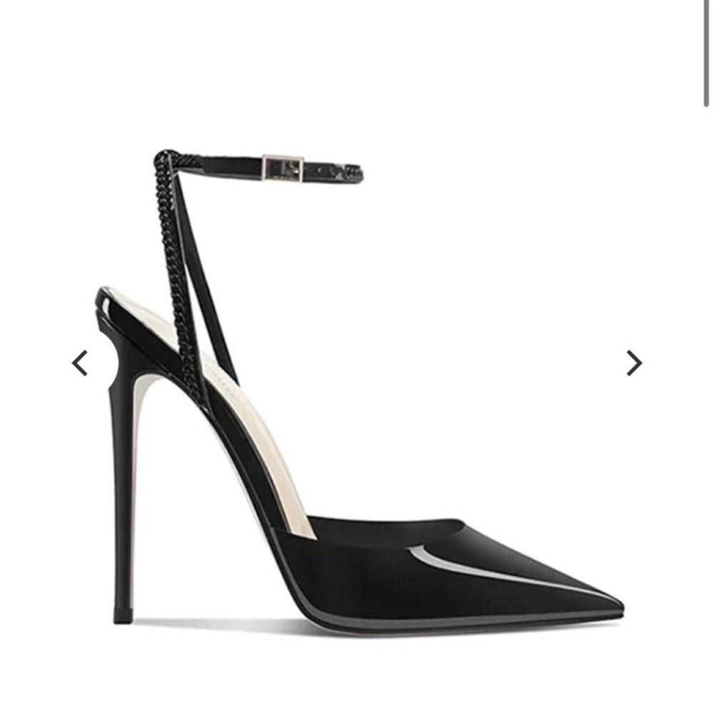 Elegant Black Stiletto Heels
